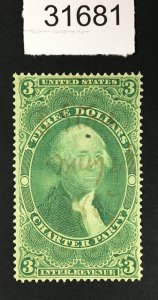 US STAMPS # R85c USED LOT #31681