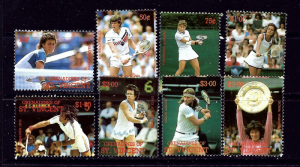 St Vincent Grenadines 614-21 MNH 1988 Tennis