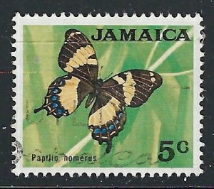 Jamaica 310 Used 1970 Butterfly (ap8958)