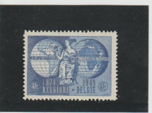 Belgium  Scott#  400  MNH  (1949 Allegory of UPU)