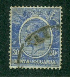 Kenya & Uganda 1922 #26 U SCV(2022)=$0.60