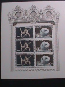 MONACO-1993  SC #1862a EUROPA-BALLETS OF MONTE CARLO LARGE-MNH-SHEET -VF