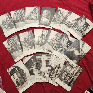 Antique Imperial German Empire Reich Photo Postcard Collection x 18 Alt BERLIN