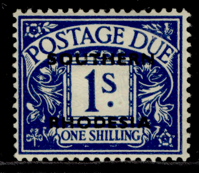 SOUTHERN RHODESIA GVI SG D7, 1s deep blue, M MINT. 