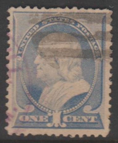 U.S. Scott #212 Franklin Stamp - Used Single