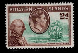 Pitcairn Islands Scott 4 MH* 1940 stamp