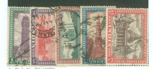 India #218-224 Used
