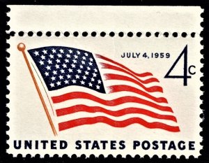 US 1132 MNH VF 4 Cent 49 Star Flag July 4th 1959