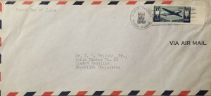 Dob. publ A) 1940, DOMINICAN REPUBLIC, FDC, COVER SHIPPED TO CIUDAD TRUJILLO,