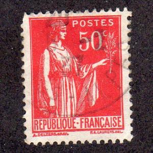 France 267  Used-H  Peace With Olive Branch