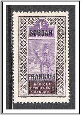 French Sudan #21 Camel & Rider NG