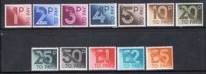 GB 1982 Postage Due Set Complete MNH #J92-103