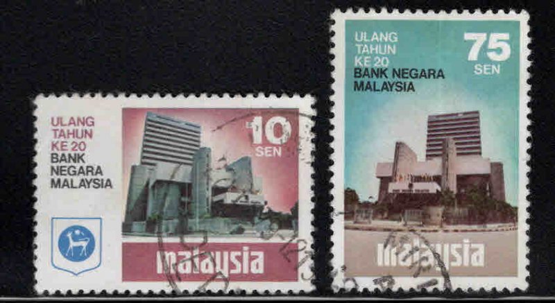 Malaysia Scott 184-187 Used Bank set