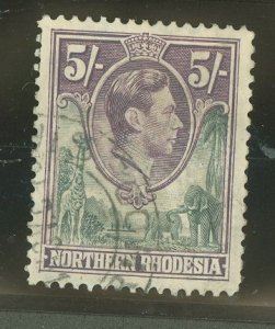 Northern Rhodesia #43  Single