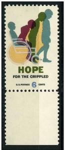 USA 1969 Scott 1385 MNH - 6c, Cured Child, Hope for crippled