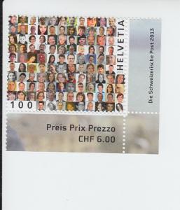 2013 Switzerland - Swiss Faces (Scott 1483) MNH