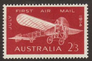 Australia #383 MH early plane