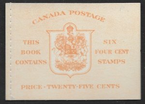 Canada BK 42b  1951  booklet fine mint nh