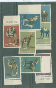 China (PRC) #592-599 Mint (NH) Single (Complete Set)