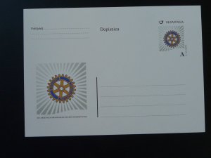 centenary of Rotary International postal stationery card Slovenia 2005