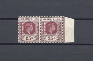 MAURITIUS 1938 SG 259B/259ba MINT