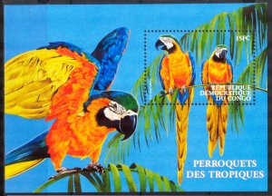 Congo 2000 Birds Mi. Bl. 95 S/S  MNH