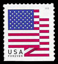 PCBstamps   US #5263 Bk Sgl {50c}Flag, BCA, MNH, (32)