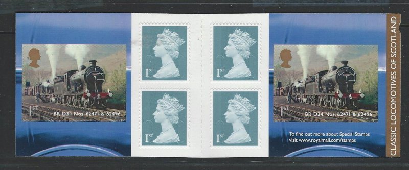 Great Britain Booklet MNH sc 3111a