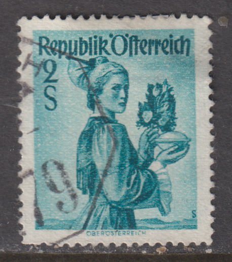 Austria 546 Upper Austria, 1948