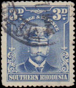 Southern Rhodesia #5, Incomplete Set, 1901, Used