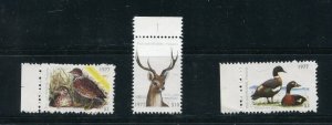 1977 Australia Victoria Fish and Wildlife deer Duck Stamps  