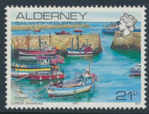 Alderney  SG A12b  SC# 43 Harbour 1991 imprint MNH  see scan