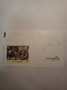 Canada 2002  Jean -Paul Riopelle #2003ii S/S MNH