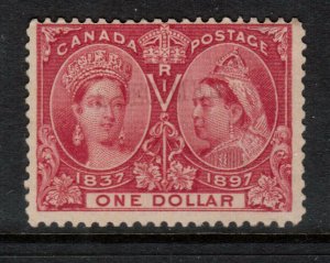 Canada #61SP Mint Fine Never Hinged With Specimen Overprint