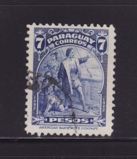 Paraguay 402 U Christopher Columbus, Explorer (A)