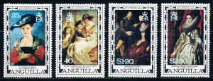 Anguilla #301-304  Set of 4 MH - some stains