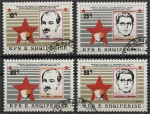 ALBANIA  FREEDOM FIGHTERS 1979  U SET