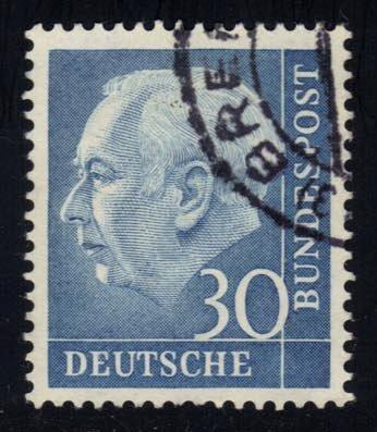 Germany #712 Theodor Heuss; Used