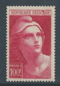 France #556 NH 100fr Marianne Defin. Engraved