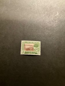 Stamps Malaya-Malacca Scott #55 hinged