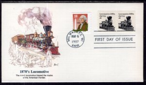 US 2226 Locomotive Fleetwood U/A FDC