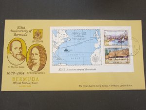 Bermuda 1984 Sc 452a FDC