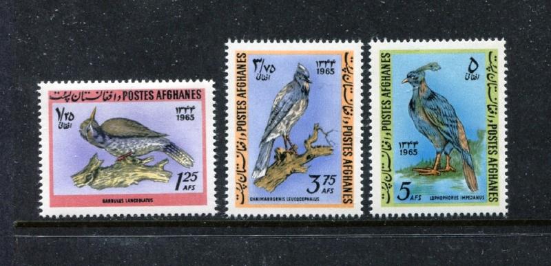 Afghanistan 707-708, MNH, Birds 1965. x23758
