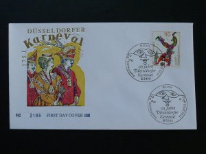 folklore Dusseldorf carnival FDC 2000 Germany 84192