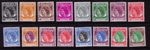 Malaya - Penang # 29-44  Mint  VF NH set Cat $ 66.85