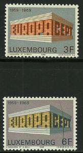Luxembourg # 475-6, Mint Never Hinge