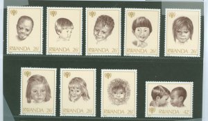 Rwanda #923-924  Single (Complete Set)