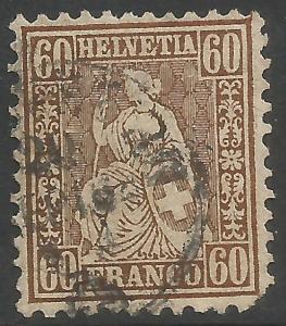 SWITZERLAND 48 VFU W588