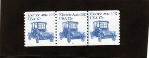 1906 Electric Car, MNH PNC/3 w/line (#3)