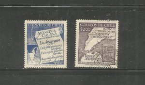 Antarctic Map and La Araucana